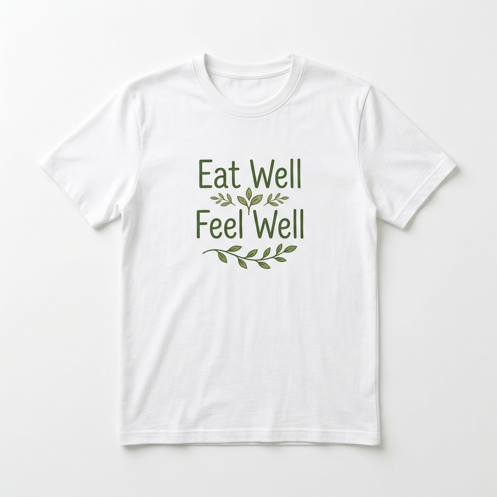 Eat Well Feel Well T-Shirt