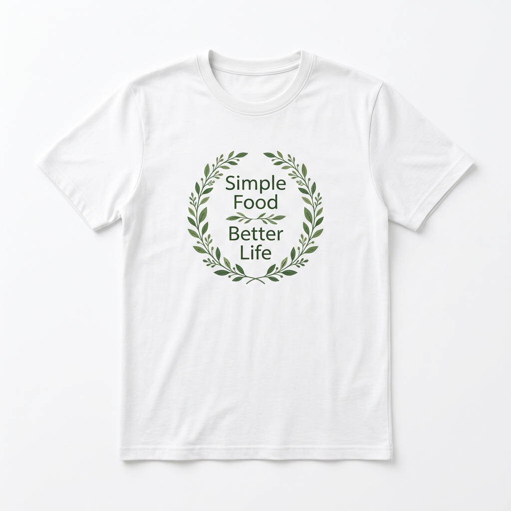 Simple Food Better Life T-Shirt